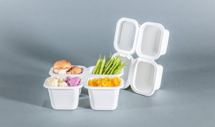 Form multi-chamber trays with perforation | Marbach thermoforming tools | © Marbach Group With the thermoforming tools from Marbach, you can easily produce multi-chamber trays with perforation for portioning. Identical and functional. Inform now. | © Marbach Group